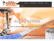 Tablet Screenshot of joke-pouwels.nl